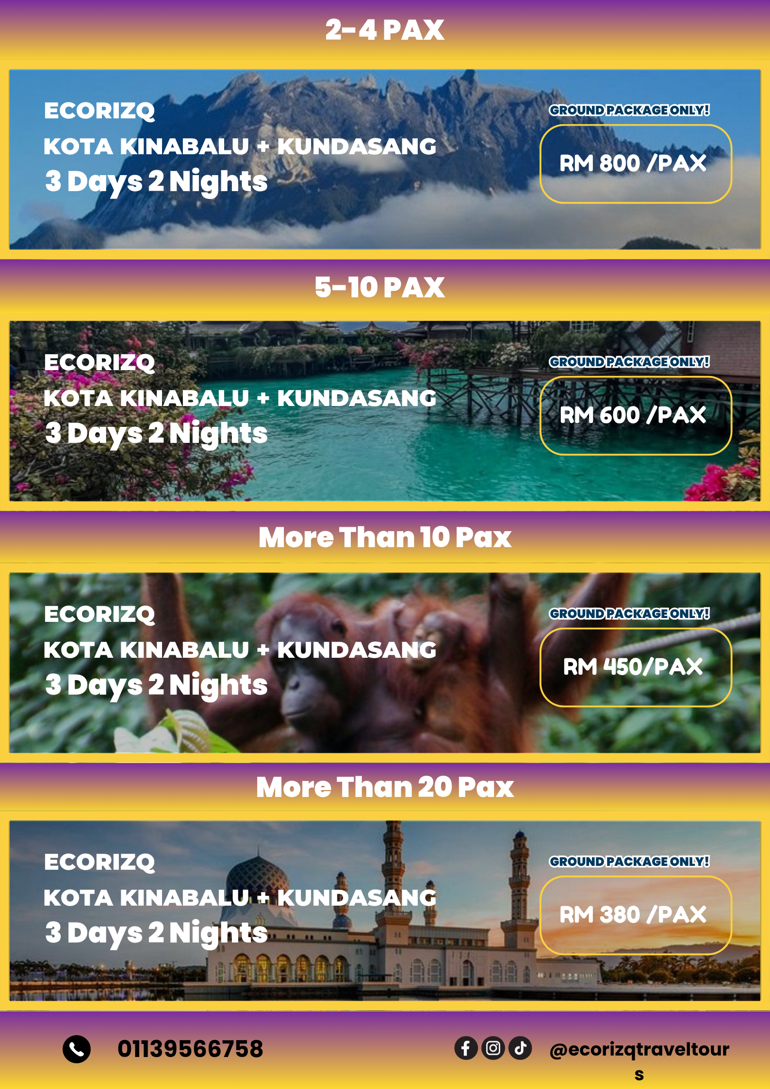 3D2N Inbound Package