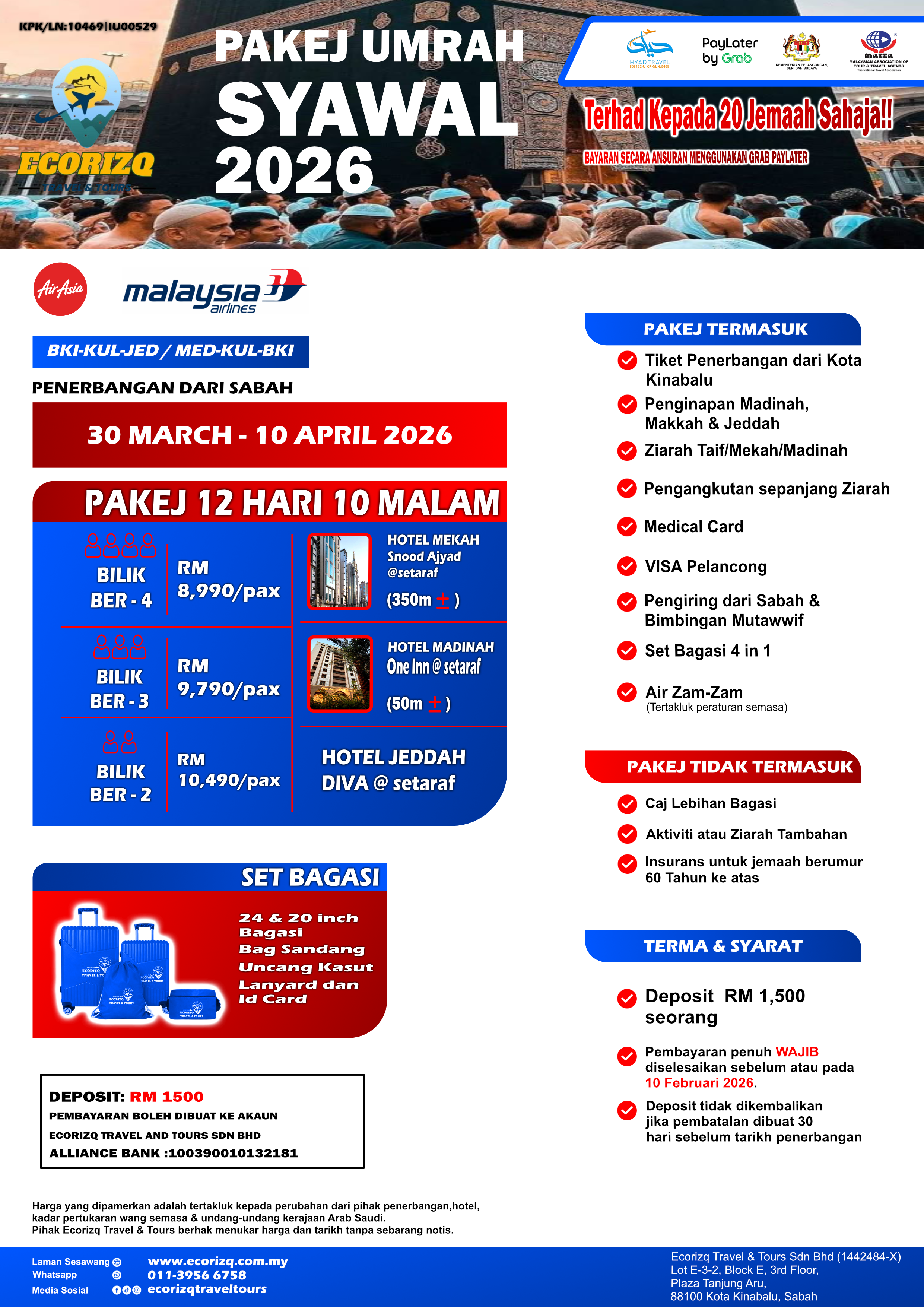 Umrah Syawal Package